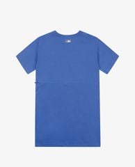 MLB - Đầm mini cổ tròn ngắn tay phom suông Logo Basic Waist String