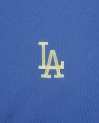 MLB - Đầm mini cổ tròn ngắn tay phom suông Logo Basic Waist String