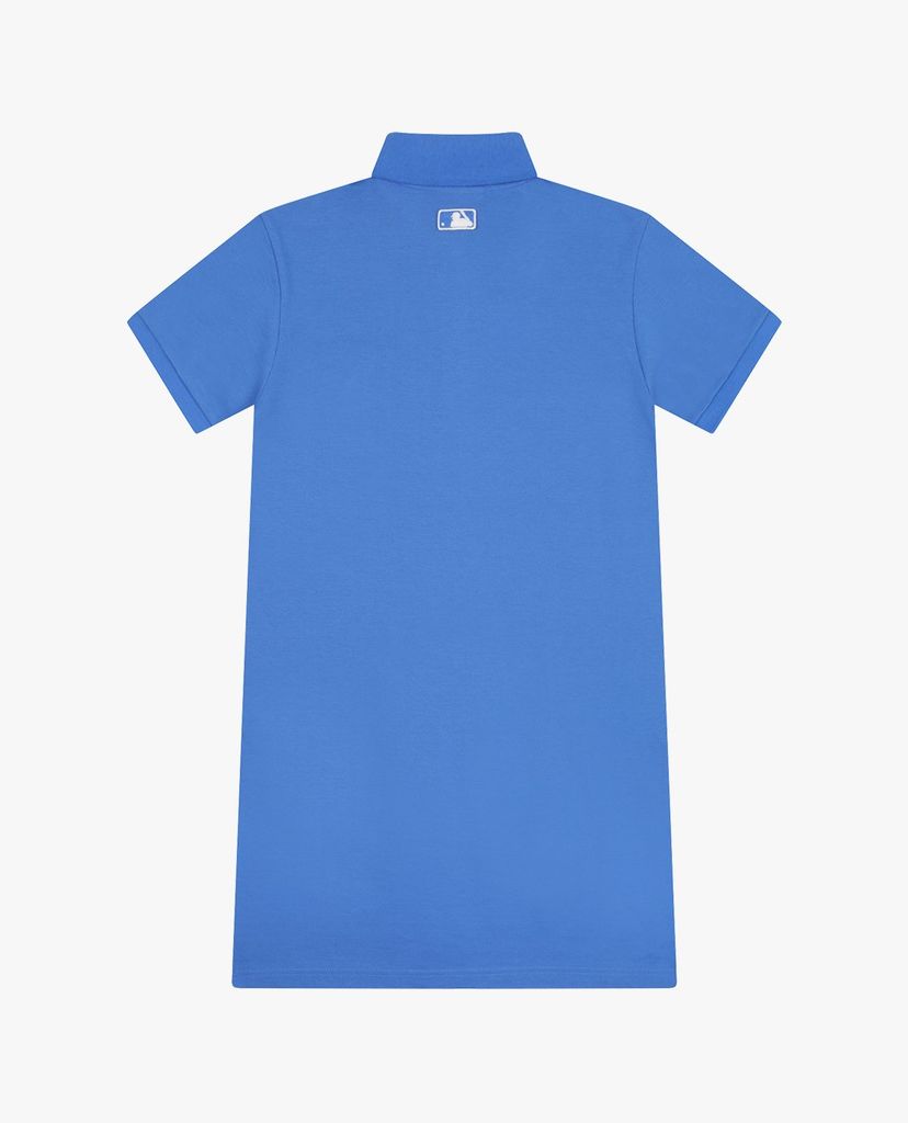 MLB - Đầm midi cổ bẻ tay ngắn Collar Slim Fit