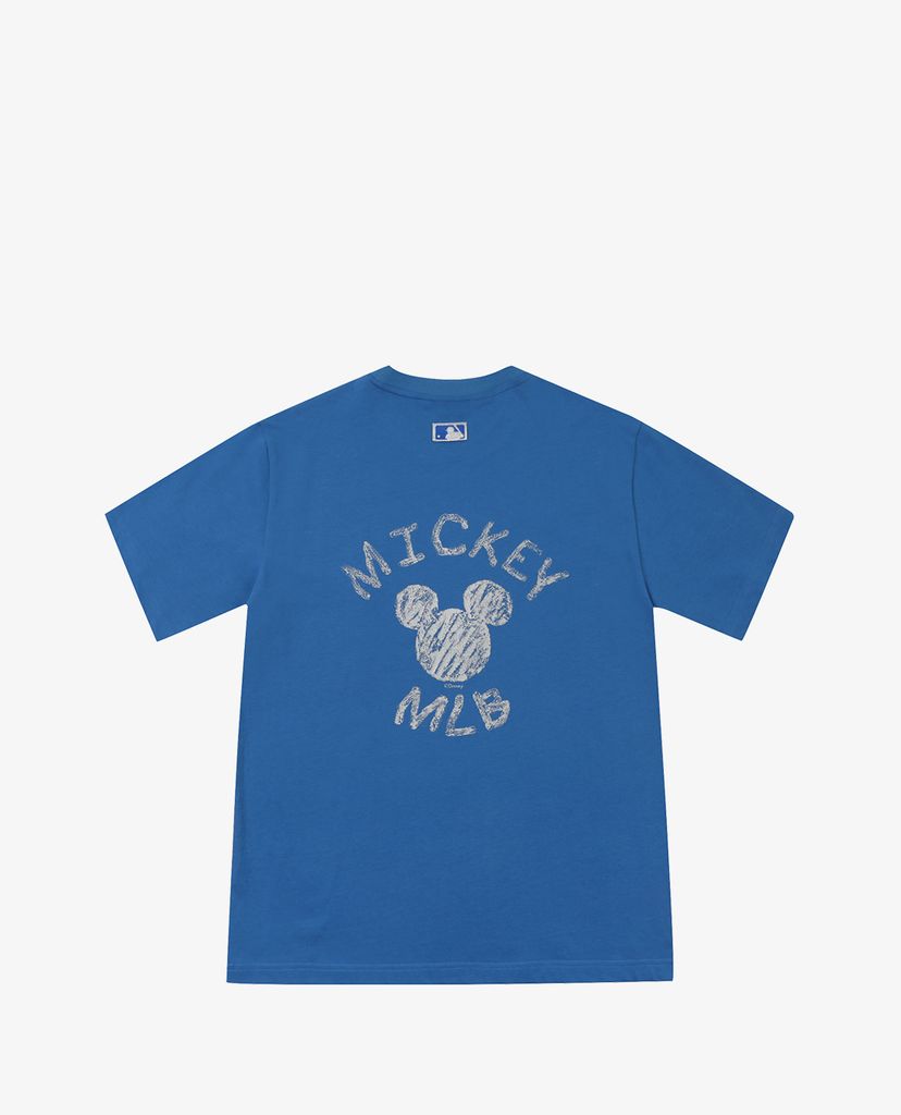 MLB - Áo thun cổ tròn ngắn tay MLB X Mickey Mouse 3Circle
