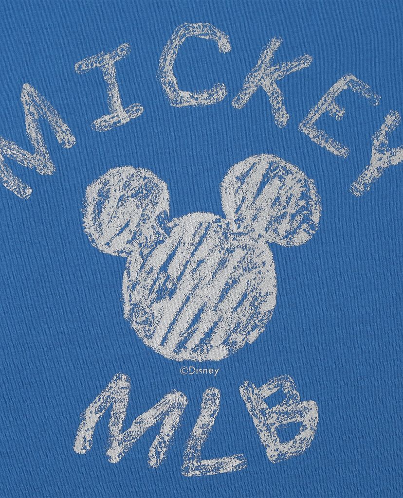 MLB - Áo thun cổ tròn ngắn tay MLB X Mickey Mouse 3Circle