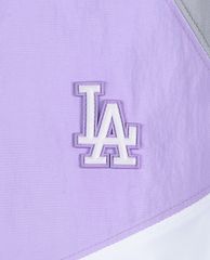 MLB - Áo khoác kiểu tay dài phối mũ trùm Basic Color Block