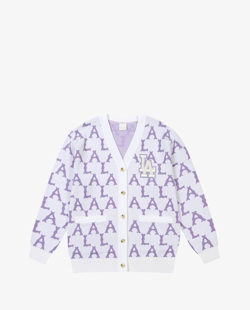 MLB - Áo khoác cardigan tay dài Monogram
