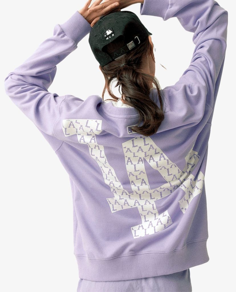 MLB - Áo sweatshirt tay dài cổ tròn Monogram Bag Big Logo Overfit