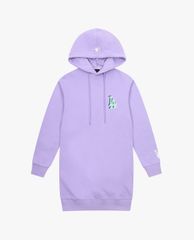 MLB - Đầm mini phối mũ phom suông tay dài LIKE