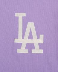 MLB - Đầm midi nữ ngắn tay cổ tròn Logo Basic