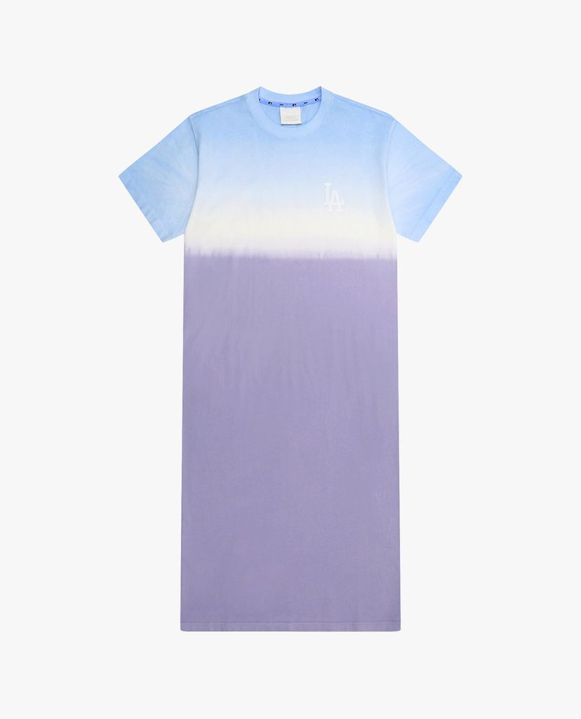 MLB - Đầm midi phom suông tay ngắn Tie Dye