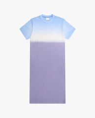 MLB - Đầm midi phom suông tay ngắn Tie Dye