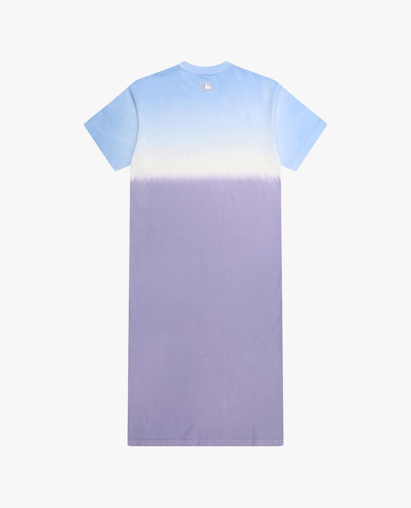 MLB - Đầm midi phom suông tay ngắn Tie Dye