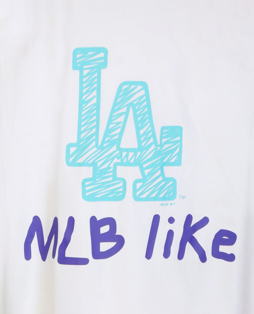 MLB - Áo sơ mi tay ngắn phom suông MLB Like