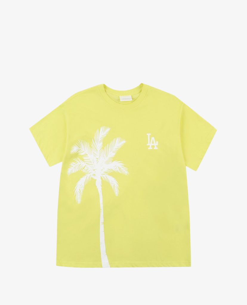 MLB - Áo thun cổ tròn ngắn tay Big Palm Tree