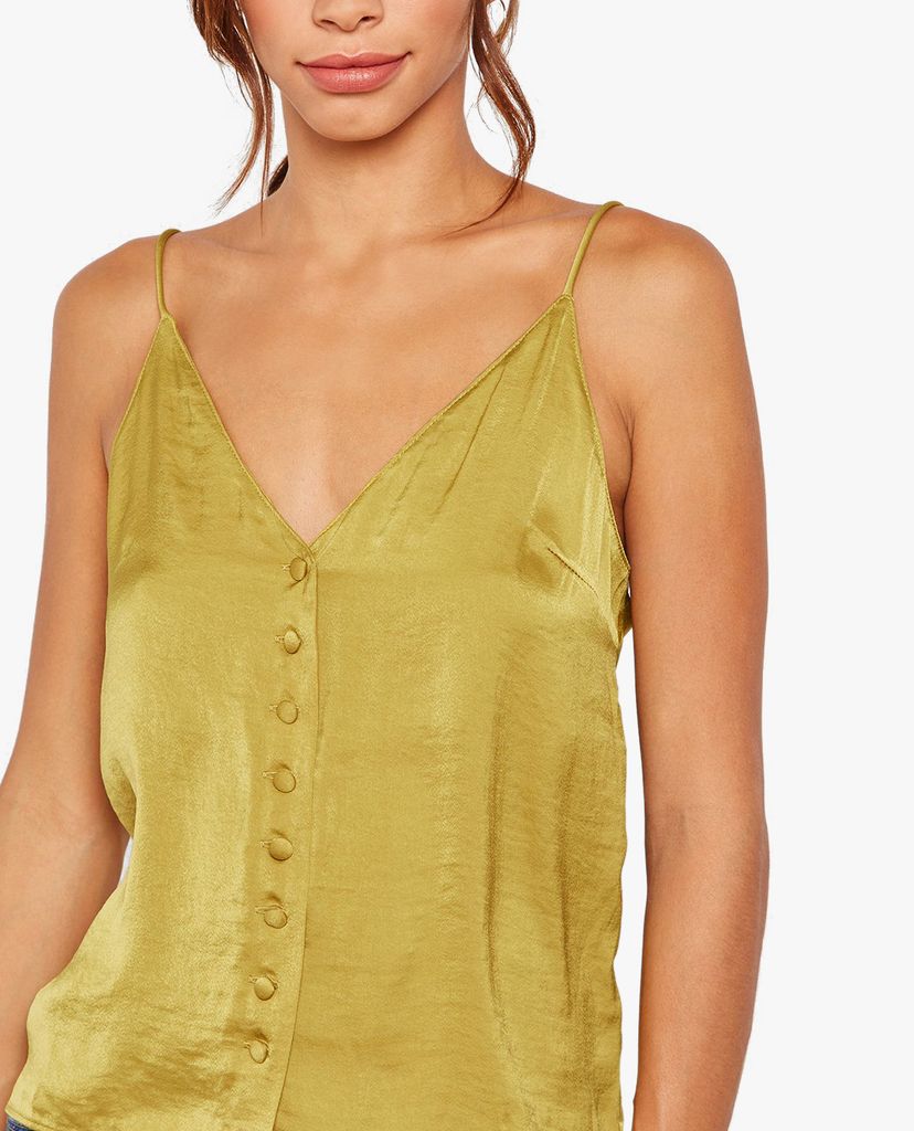 TOPSHOP - Áo hai dây nữ cổ V Button Down Cami