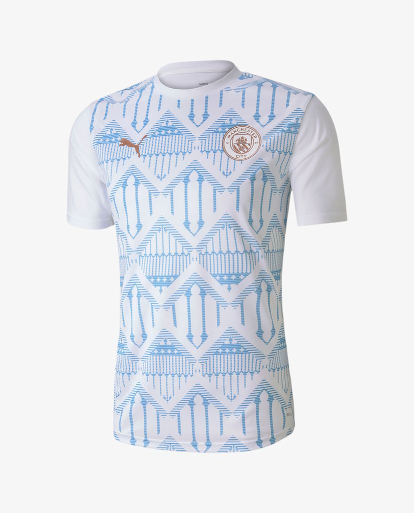 PUMA - Áo thun thể thao nam ngắn tay Man City Stadium