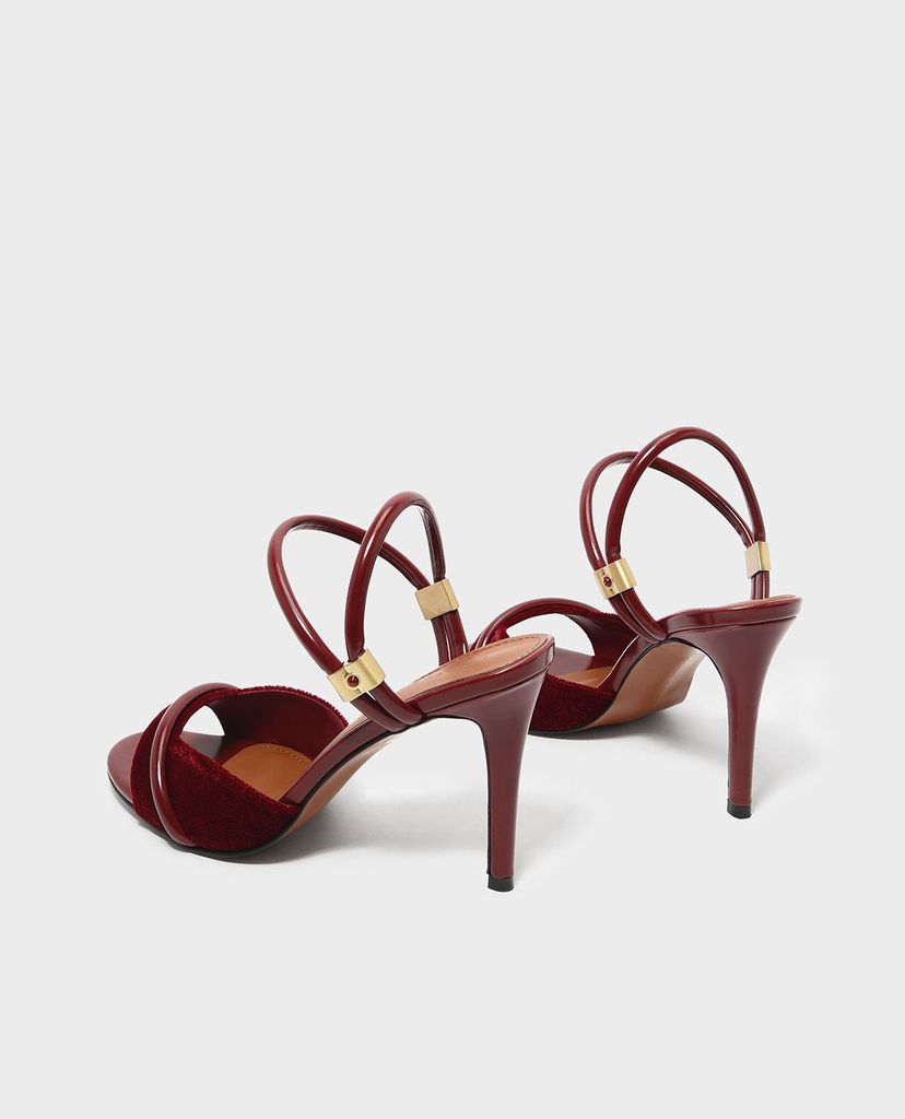 CHARLES & KEITH - Giày cao gót hở mũi Two Way Heel