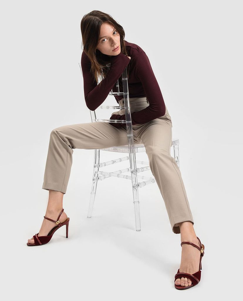 CHARLES & KEITH - Giày cao gót hở mũi Two Way Heel