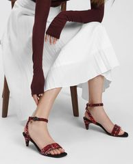 CHARLES & KEITH - Giày cao gót quai ngang Classic Heeled Square
