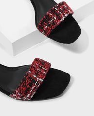CHARLES & KEITH - Giày cao gót quai ngang Classic Heeled Square
