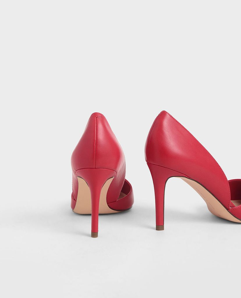CHARLES & KEITH - Giày cao gót mũi nhọn Pointed D Orsay Pumps