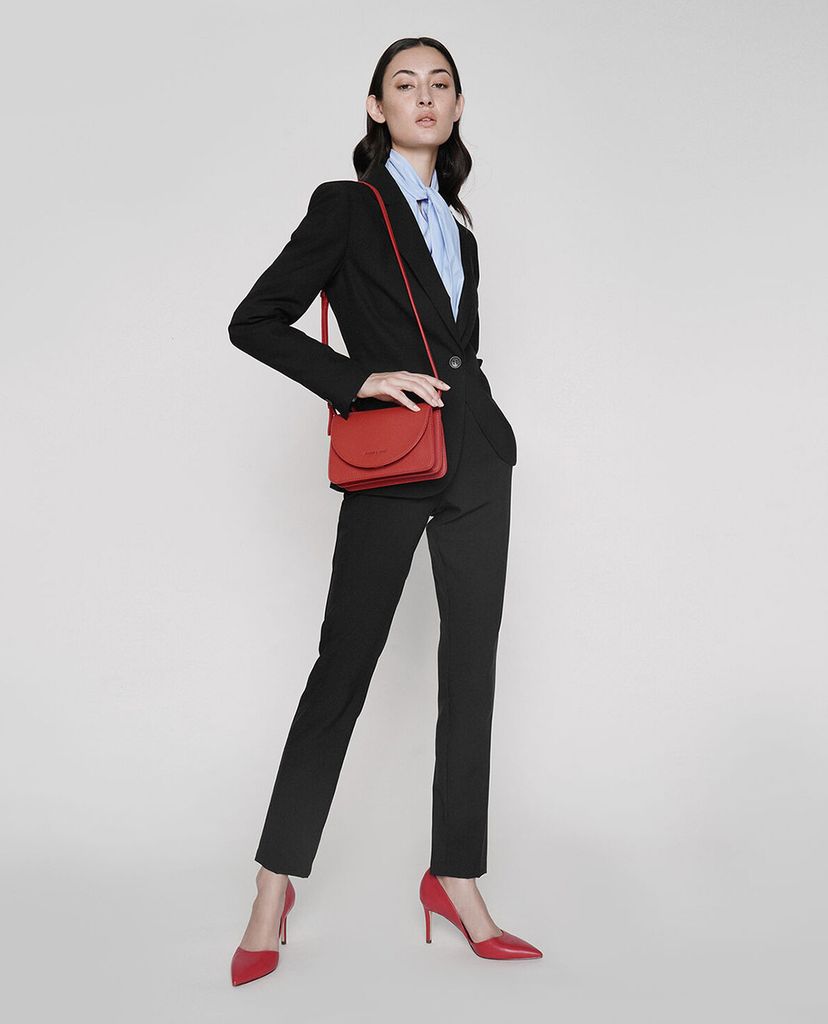 CHARLES & KEITH - Giày cao gót mũi nhọn Pointed D Orsay Pumps