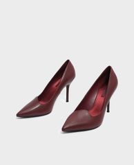 CHARLES & KEITH - Giày cao gót mũi nhọn Asymmetrical Topline Pumps