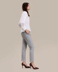 CHARLES & KEITH - Giày cao gót mũi nhọn Asymmetrical Topline Pumps