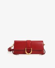 CHARLES & KEITH - Túi đeo vai nữ chữ nhật Metallic Buckle