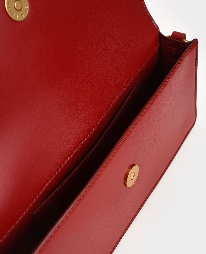 CHARLES & KEITH - Túi đeo vai nữ chữ nhật Metallic Buckle