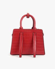 CHARLES & KEITH - Túi xách tay nữ chữ nhật Croc Effect