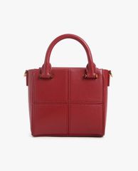 CHARLES & KEITH - Túi xách tay nữ phom vuông Textured Panelled