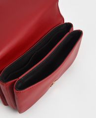 CHARLES & KEITH - Túi đeo chéo nữ chữ nhật Pearl Embellished
