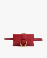 CHARLES & KEITH - Túi đeo chéo nữ chữ nhật nắp gập Metallic Buckle