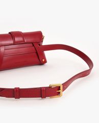 CHARLES & KEITH - Túi đeo chéo nữ chữ nhật nắp gập Metallic Buckle