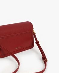 CHARLES & KEITH - Túi đeo chéo nữ chữ nhật nắp gập Embellished Envelope