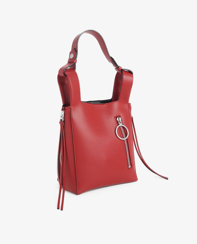 CHARLES & KEITH - Túi xách tay Ring Zip Pocket Square