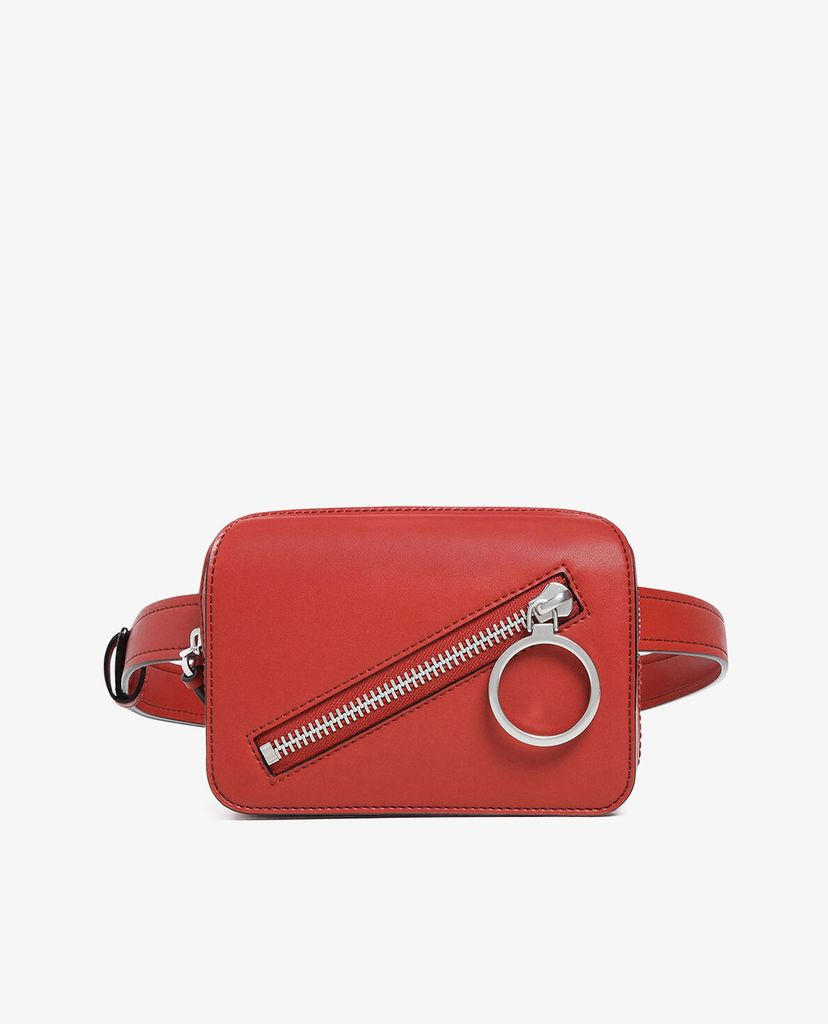 CHARLES & KEITH - Túi đeo chéo Ring Zip Pocket Two Way Belt