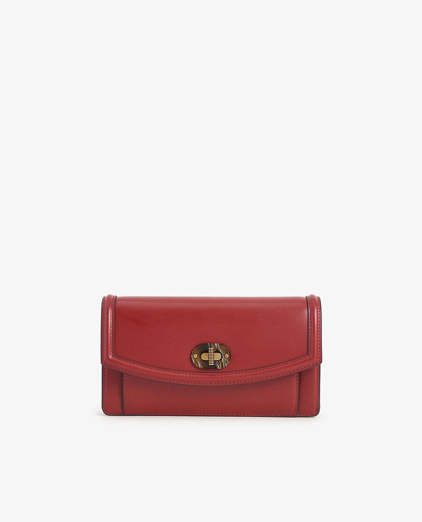 CHARLES & KEITH - Ví nữ dạng gập Stone Embellished Curved