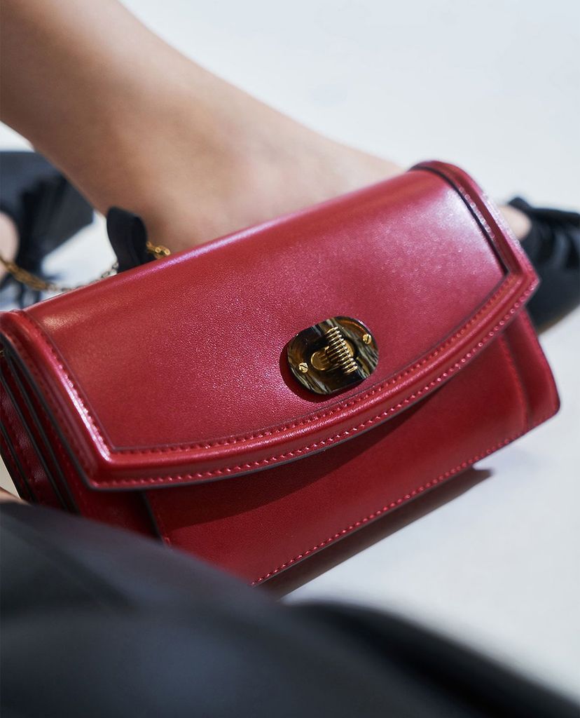 CHARLES & KEITH - Ví nữ dạng gập Stone Embellished Curved