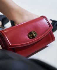 CHARLES & KEITH - Ví nữ dạng gập Stone Embellished Curved