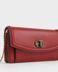 CHARLES & KEITH - Ví nữ dạng gập Stone Embellished Curved