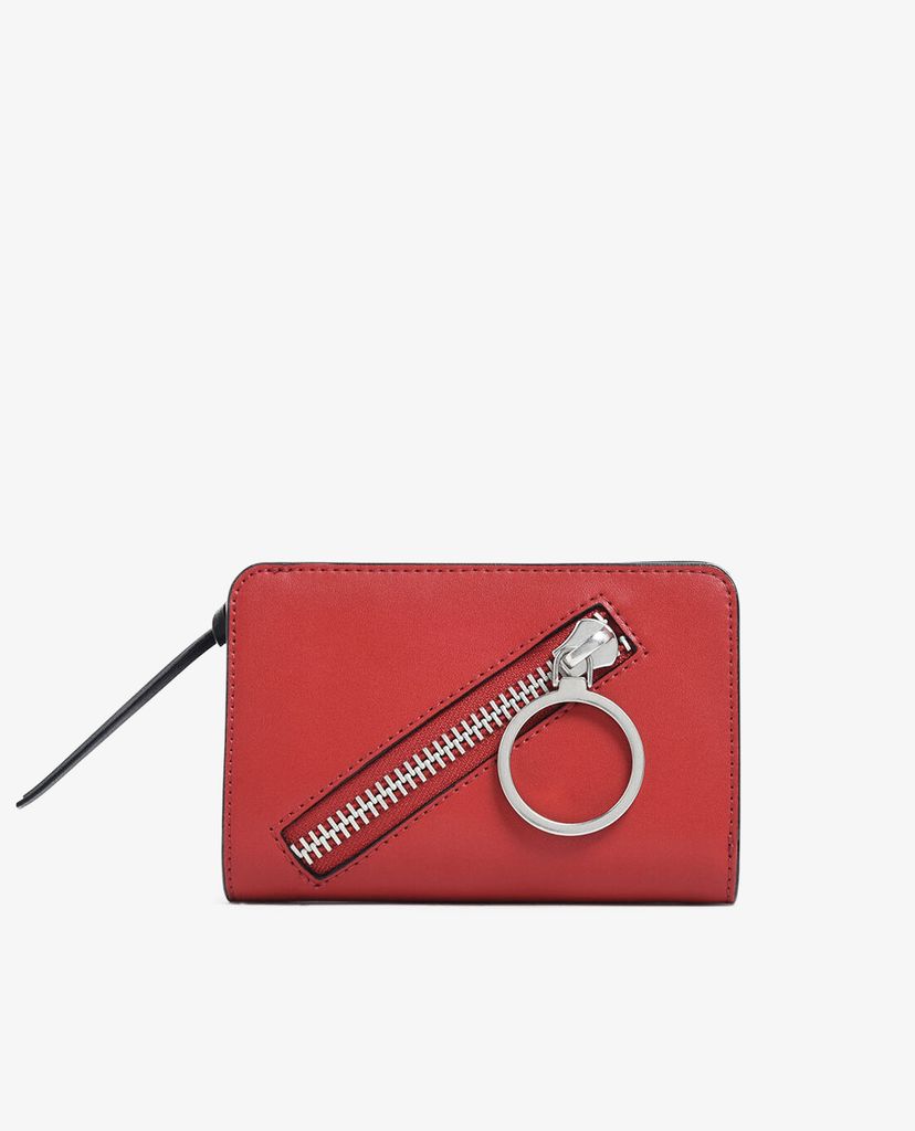 CHARLES & KEITH - Ví nữ chữ nhật Ring Detail Zip Around