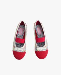 CHARLES & KEITH - Giày búp bê trẻ em mũi tròn