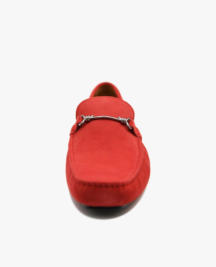 PEDRO - Giày lười nam mũi vuông Bit Detailing