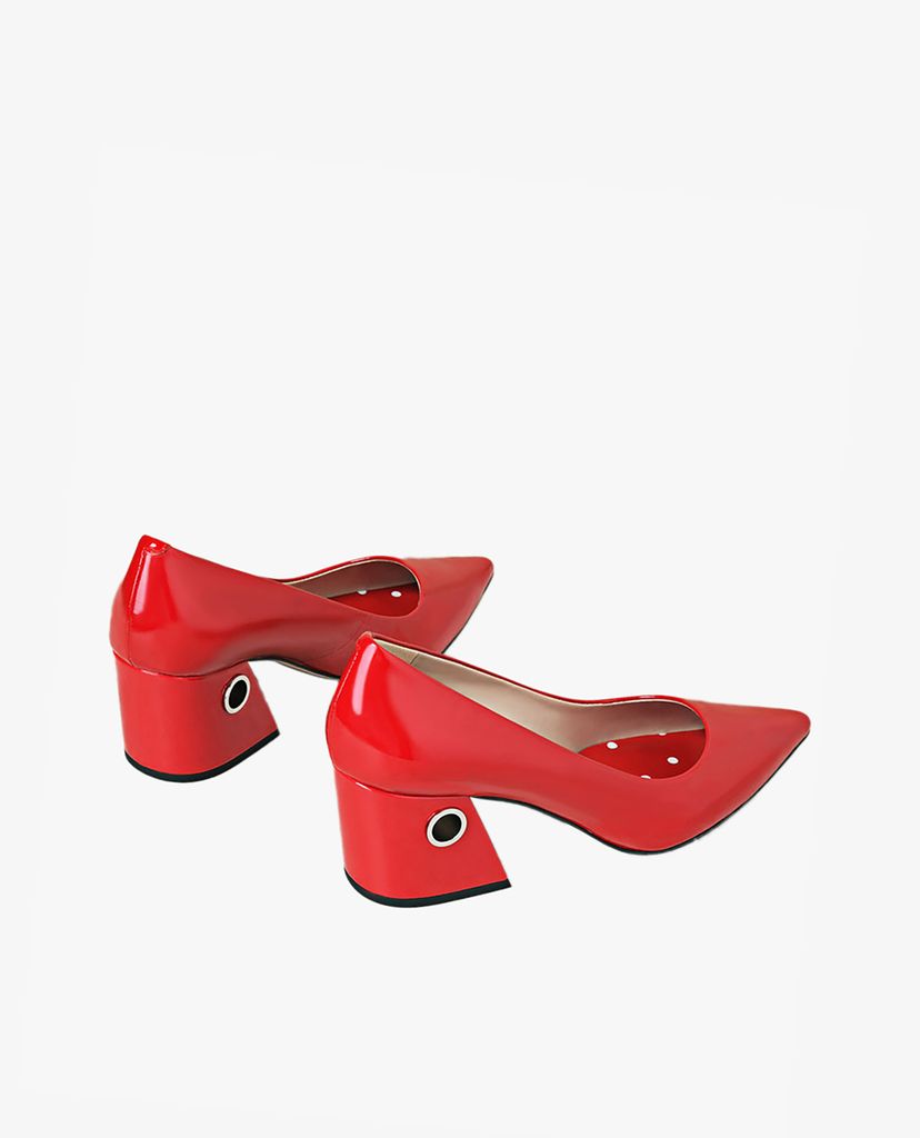 PEDRO - Giày cao gót mũi nhọn đế trụ Pointed Toe