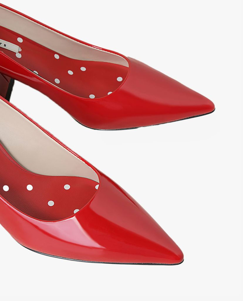 PEDRO - Giày cao gót mũi nhọn đế trụ Pointed Toe