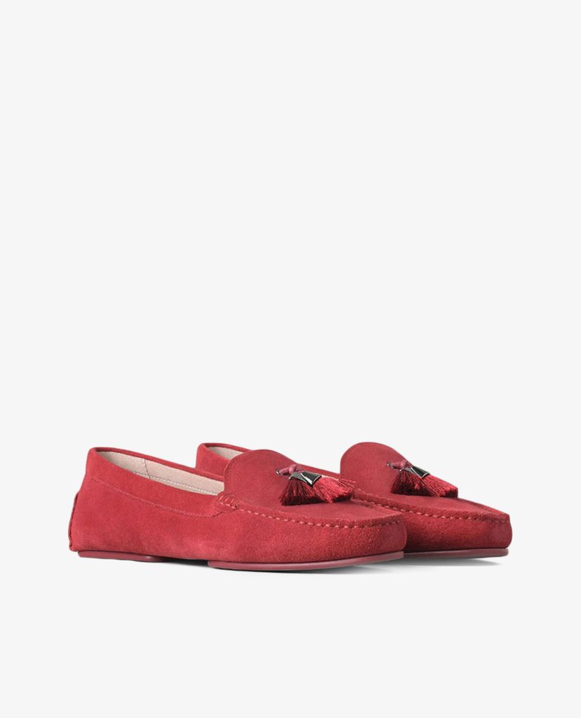 PEDRO - Giày đế bệt nữ mũi tròn Tassel Moccasins