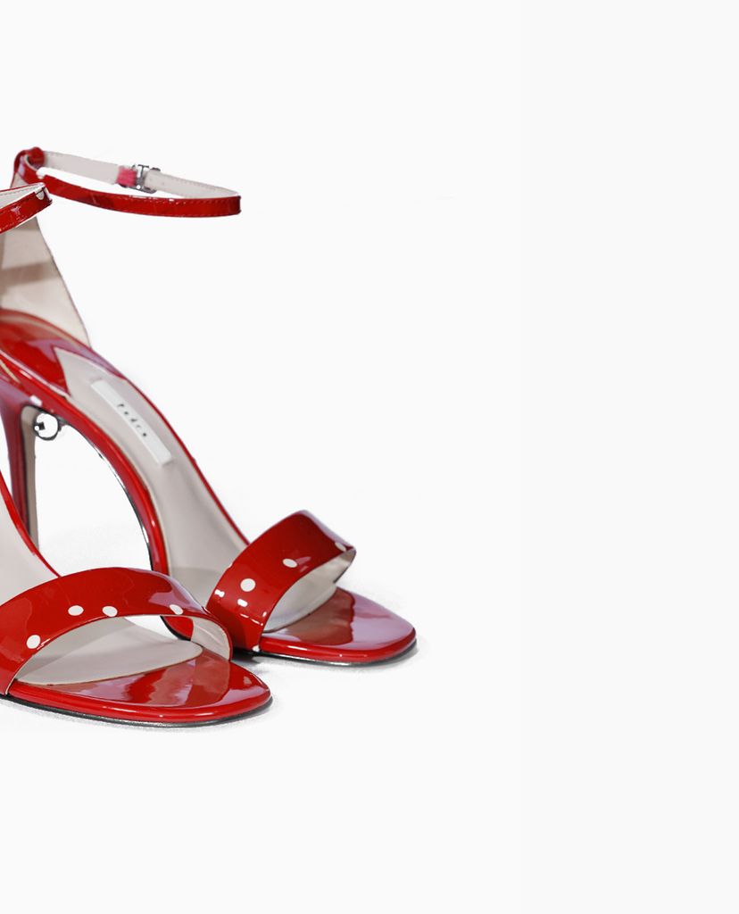 Giày cao gót hở mũi Detachable Strap