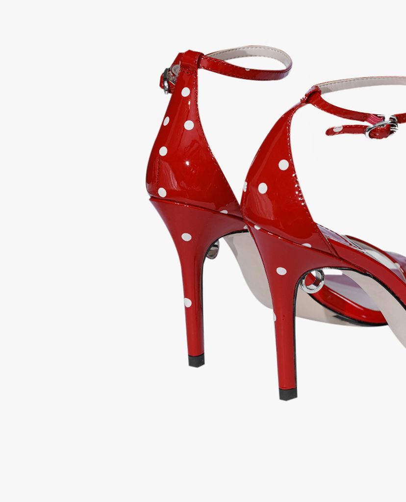 Giày cao gót hở mũi Detachable Strap