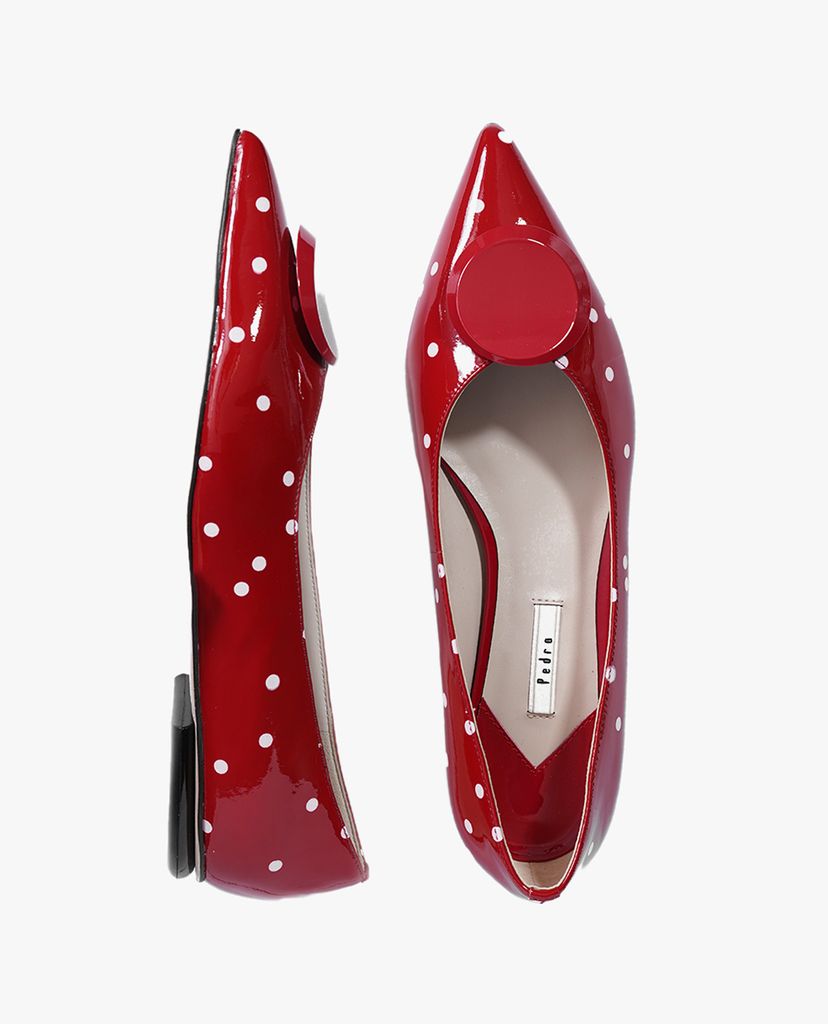 Giày búp bê chấm bi nữ tính Polka Dot