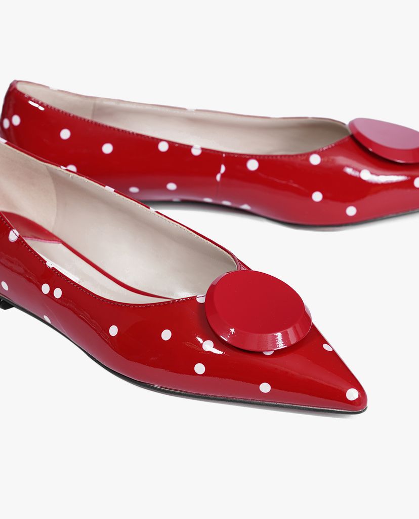 Giày búp bê chấm bi nữ tính Polka Dot