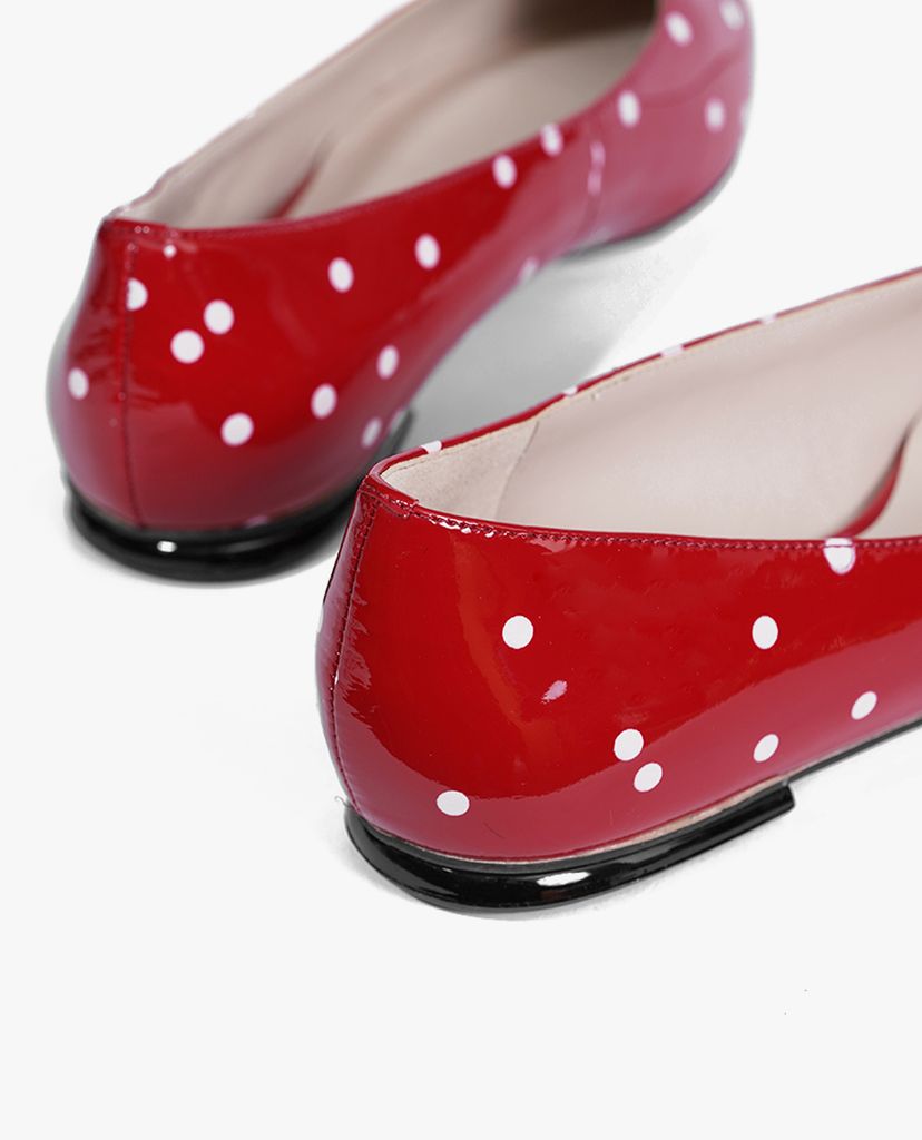 Giày búp bê chấm bi nữ tính Polka Dot